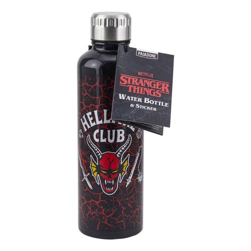 Paladone: Stranger Things - Hellfire Club Metal Water Bottle (PP9939ST)