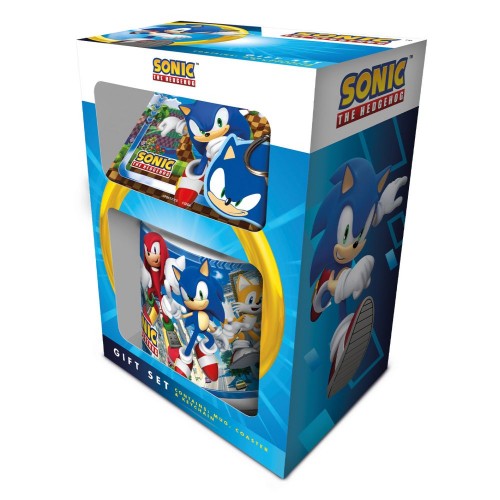 Pyramid SEGA: Sonic The Hedgehog - Mug, Coaster  Keychain Gift Set (GP86530)