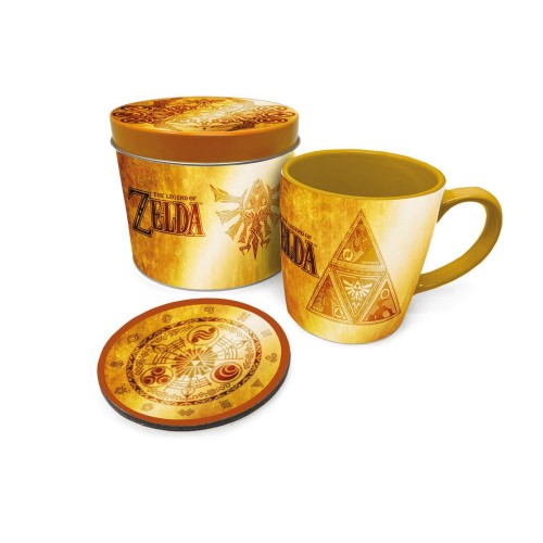 Pyramid Nintendo: The Legend of Zelda: Golden Triforce - Mug  Coaster Tin (GP86075)