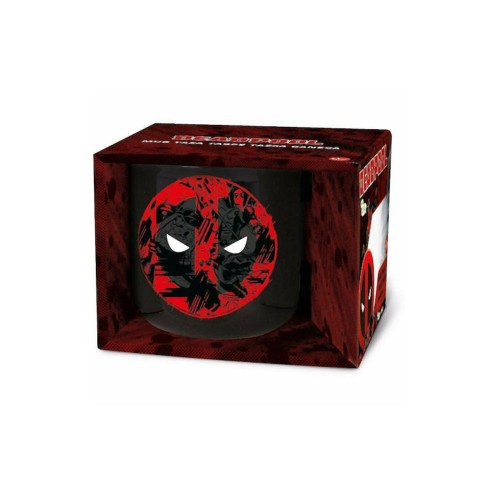 Stor Deadpool Ceramic Breakfast Mug in Gift Box (400ml) (11972)