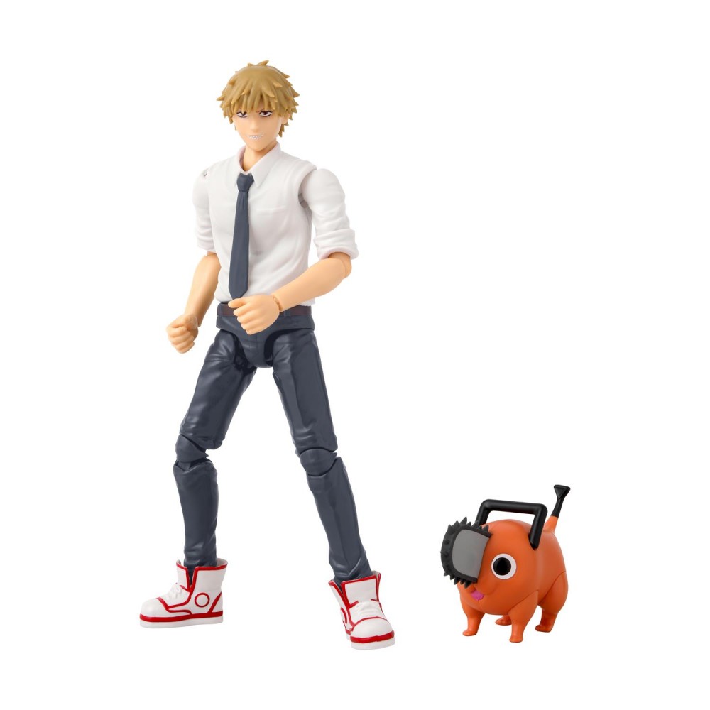 Bandai Anime Heroes: Chainsaw Man - Denji &amp; Pochita Action Figure (37027)