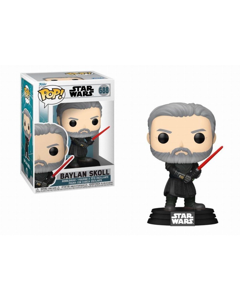 Funko Pop! Disney: Star Wars Ahsoka S2 - Baylan Skoll #688 Bobble-Head Vinyl Figure
