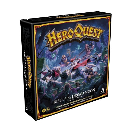 Hasbro Avalon Hill HeroQuest: Rise of the Dread Moon Quest Pack (Expansion) (English Language) (F6646UU0)