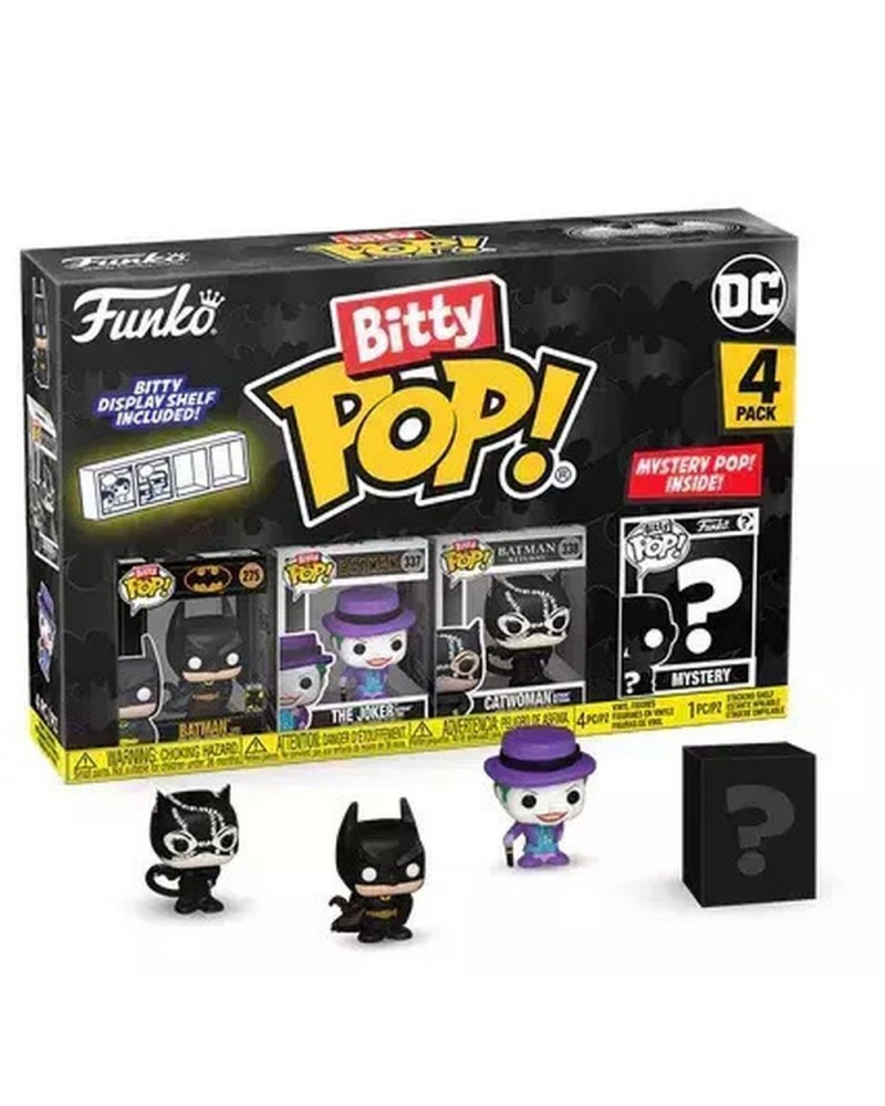 Funko Bitty Pop! 4-Pack DC: Batman 85th - Batman Vinyl Figures