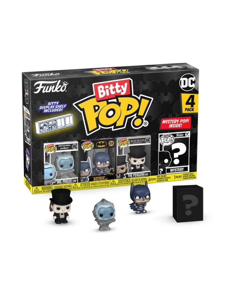 Funko Bitty Pop! 4-Pack DC: Batman 85th - Mr. Freeze Vinyl Figures