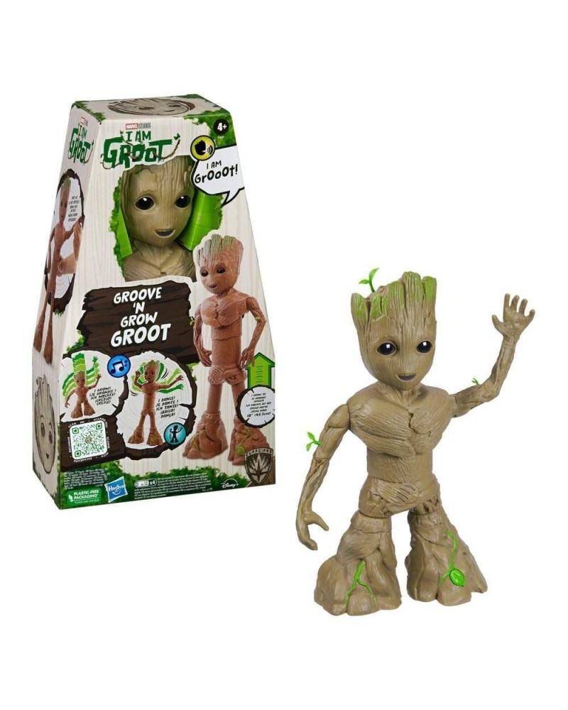 Hasbro Marvel: I am Groot - Groove N Grow Groot Action Figure (F8027)