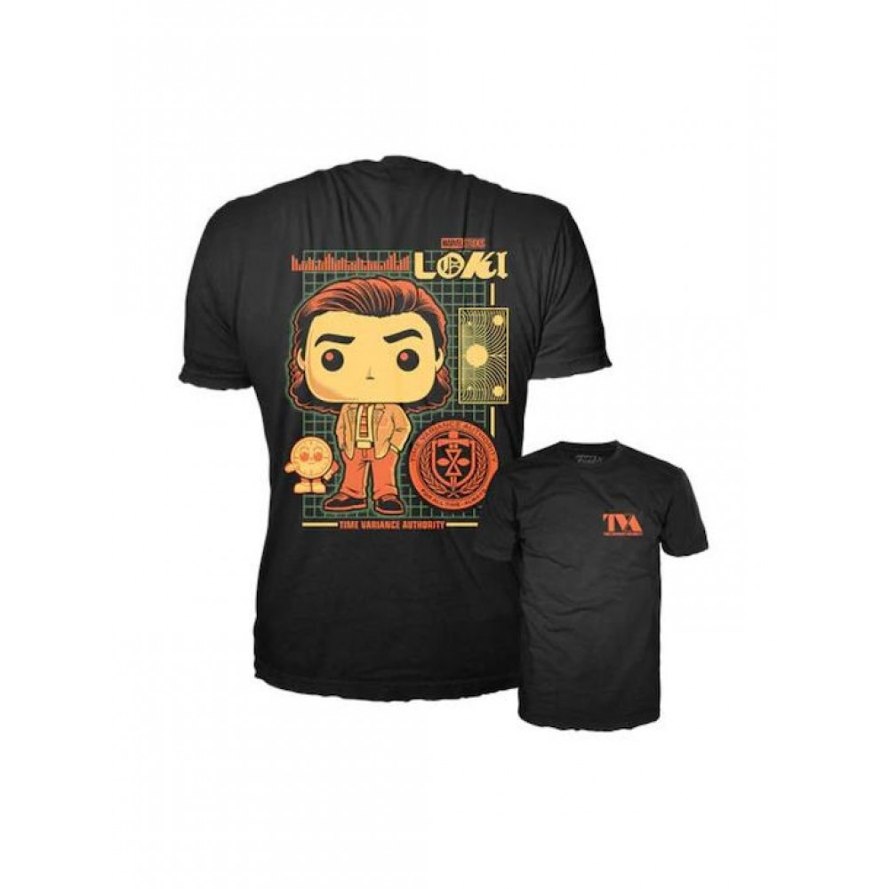 Funko Pop! Tee: Marvel - Loki TVA (M)