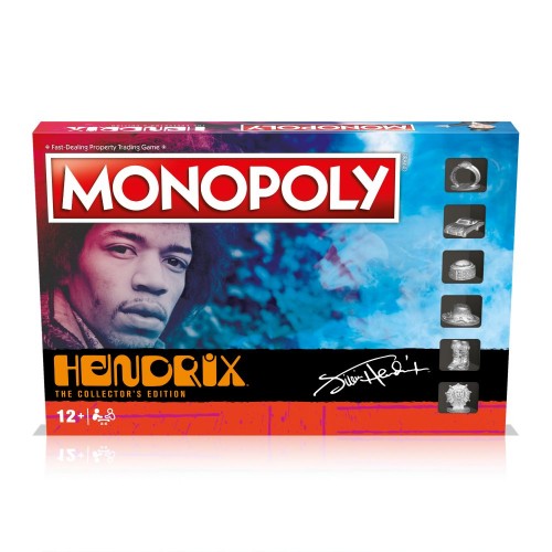 Winning Moves: Monopoly - Jimi Hendrix (English Language) (WM03131-EN1)