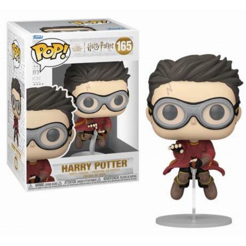 Funko Pop! Movies: Harry Potter Prisoner of Azkaban - Harry with Broom (Quidditch) #165 Vinyl Figure