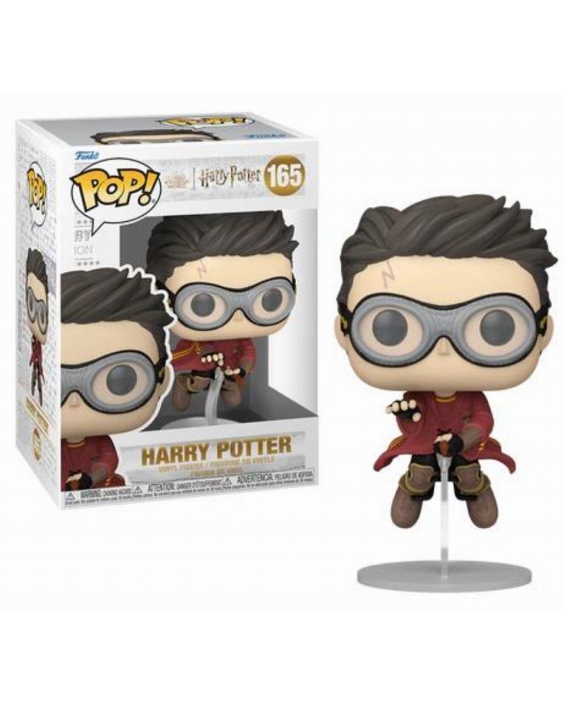 Funko Pop! Movies: Harry Potter Prisoner of Azkaban - Harry with Broom (Quidditch) #165 Vinyl Figure