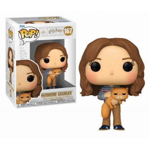 Funko Pop! Buddy: Harry Potter Prisoner of Azkaban - Hermione Granger with Crookshanks #167 Vinyl Figure