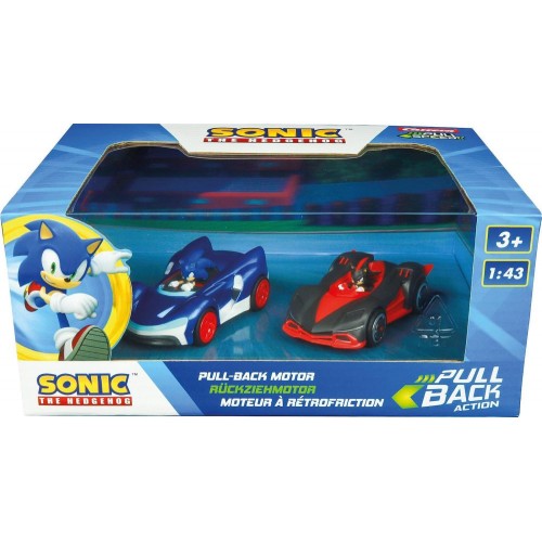 Carrera Pull Speed: Sonic The Hedgehog - Shadow the Hedgehog Pull-Back Vehicle 1:43 (15818326)