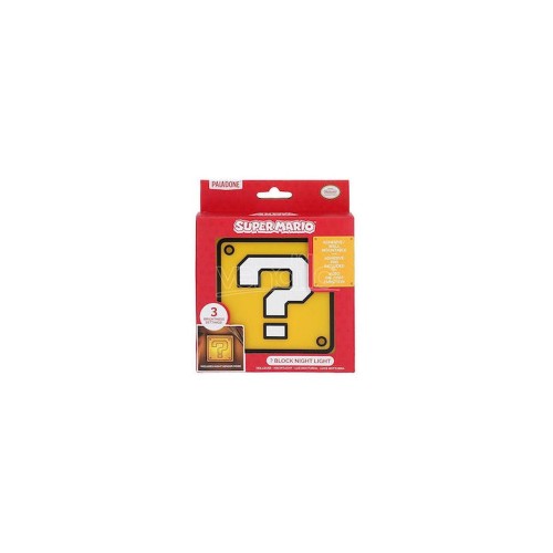 Paladone: Super Mario - Question Block Night Light (PP11595NN)