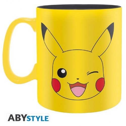 Abysse Nintendo: Pokemon - Pikachu Face Mug (460ml) (ABYMUGA166/ABYMUGA564)