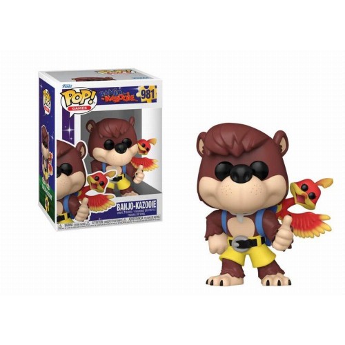 Funko Pop! Games: Banjo Kazooie - Banjo  Kazooie #981 Vinyl Figure