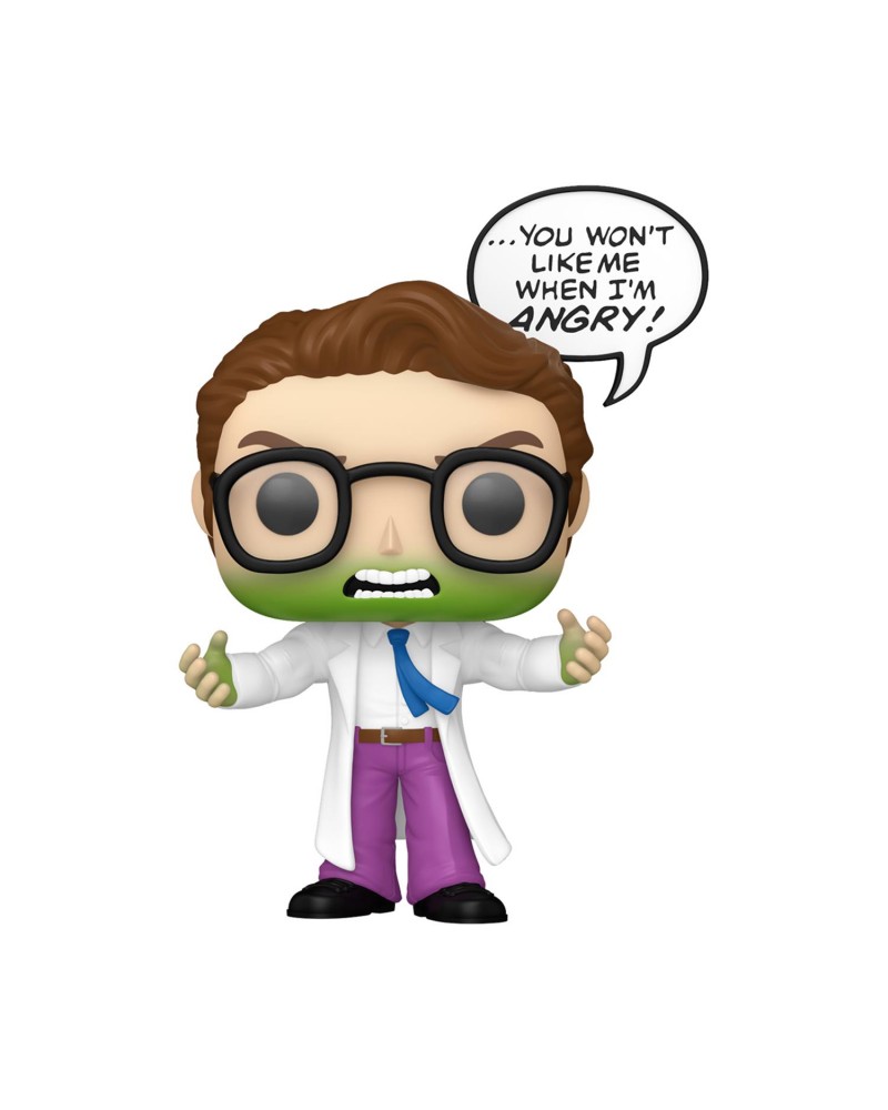 Funko Pop! Comics: Marvel - Bruce Banner (Don't Make Me Angry) #1417 Bobble-Head Vinyl Figure