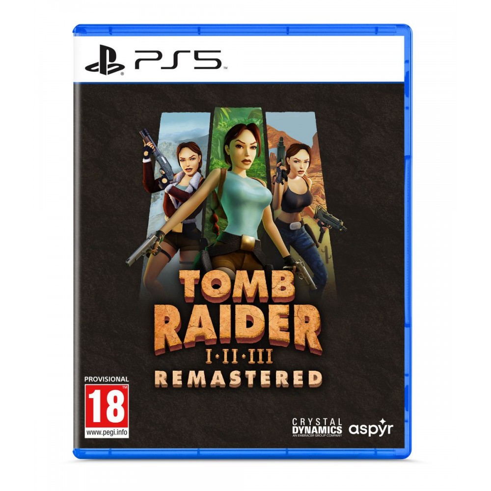 PS5 Tomb Raider I-III Remastered Starring Lara Croft