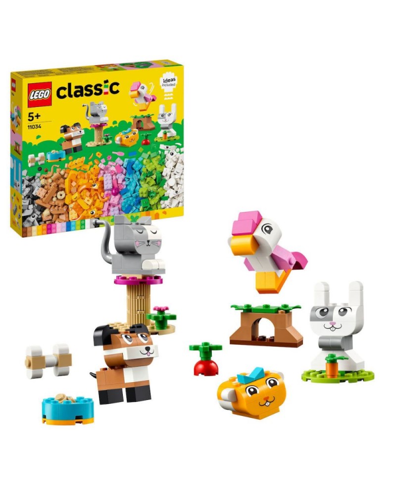 LEGO® Classic: Creative Pets Buildable Animal Toy (11034)