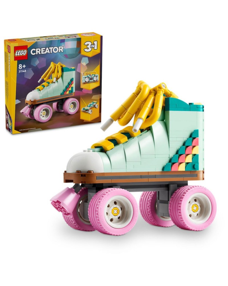 LEGO® Creator: Retro Roller Skate 3in1 Toy (31148)