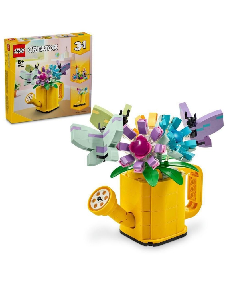 LEGO® Creator: Flowers in Watering Can 3in1 Toy (31149)