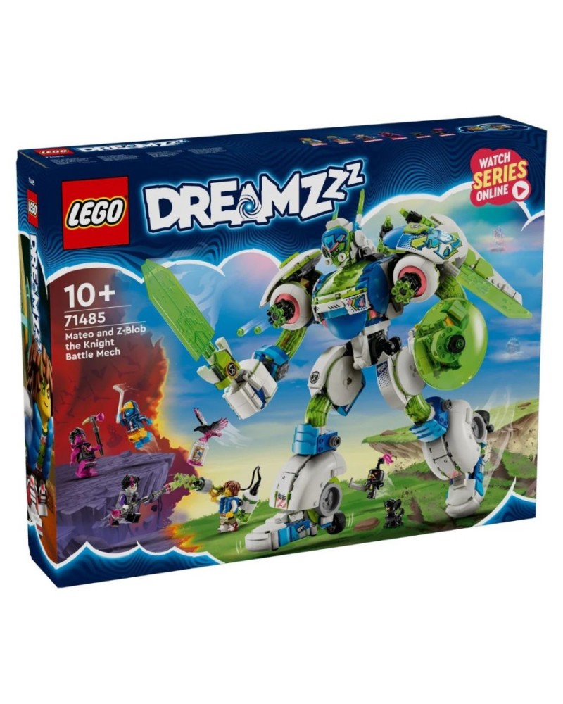 LEGO® DREAMZzz™: Mateo and Z-Blob the Knight Battle Mech (71485)