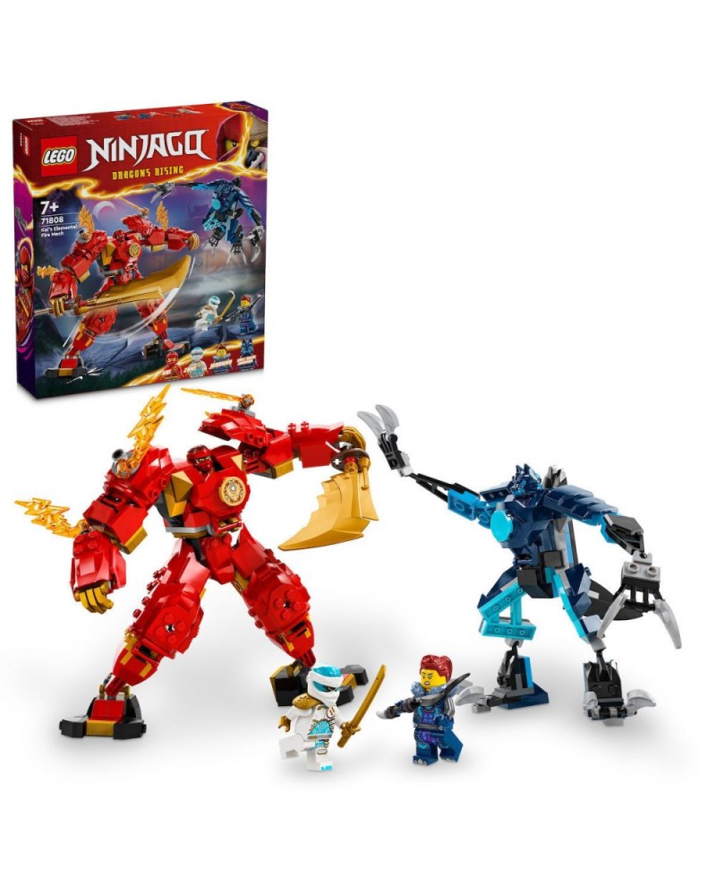 LEGO® NINJAGO®: Kai’s Elemental Fire Mech Toy (71808)