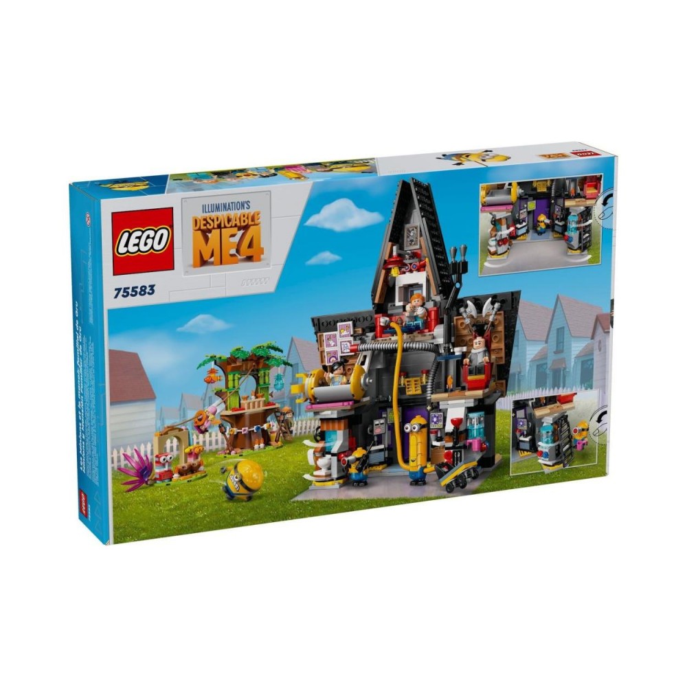 LEGO® Despicable Me: 4 Minions and Grus Family Mansion (75583)