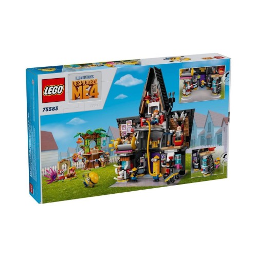 LEGO® Despicable Me: 4 Minions and Grus Family Mansion (75583)