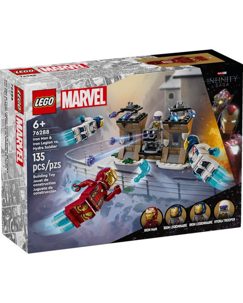 LEGO® Marvel:Iron Man  Iron Legion vs. Hydra Soldier (76288)
