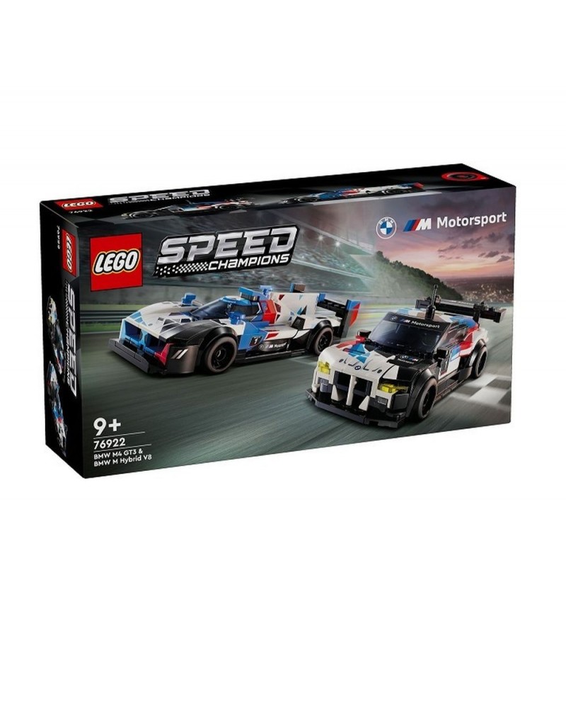 LEGO® Speed Champions: Bmw M4 Gt3  Bmw M Hybrid V8 Race Cars (76922)