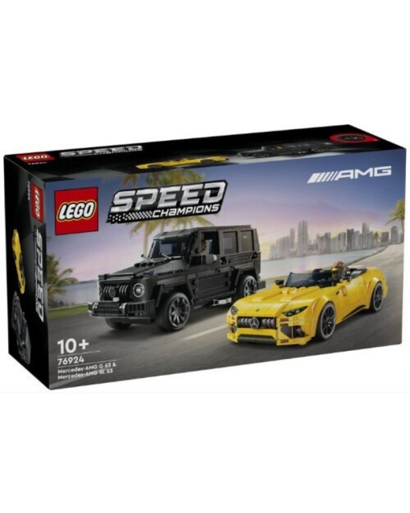 LEGO® Speed Champions: Mercedes-AMG G 63  Mercedes-AMG SL 63 (76924)