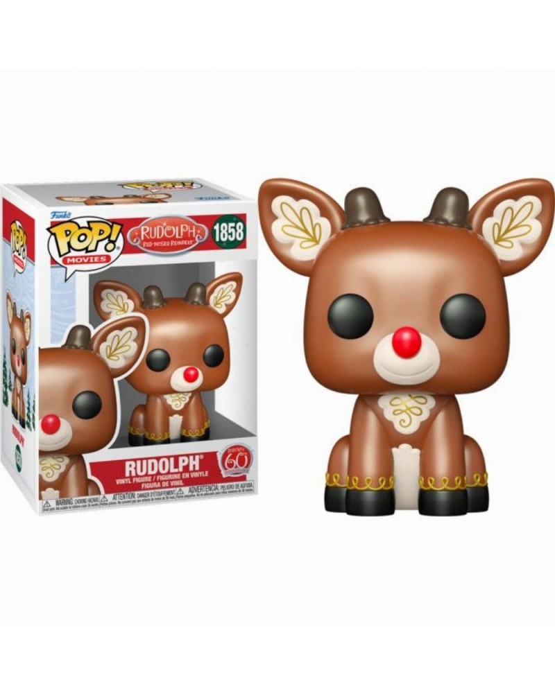 Funko Pop! Movies: Rudolph Red-Nosed Reindeer - Rudolph (Sitting) #1858 Vinyl Figure