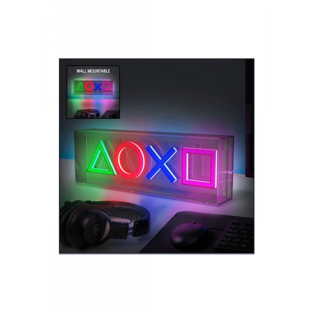 Paladone: Playstation - LED Neon Light (PP12716PS)