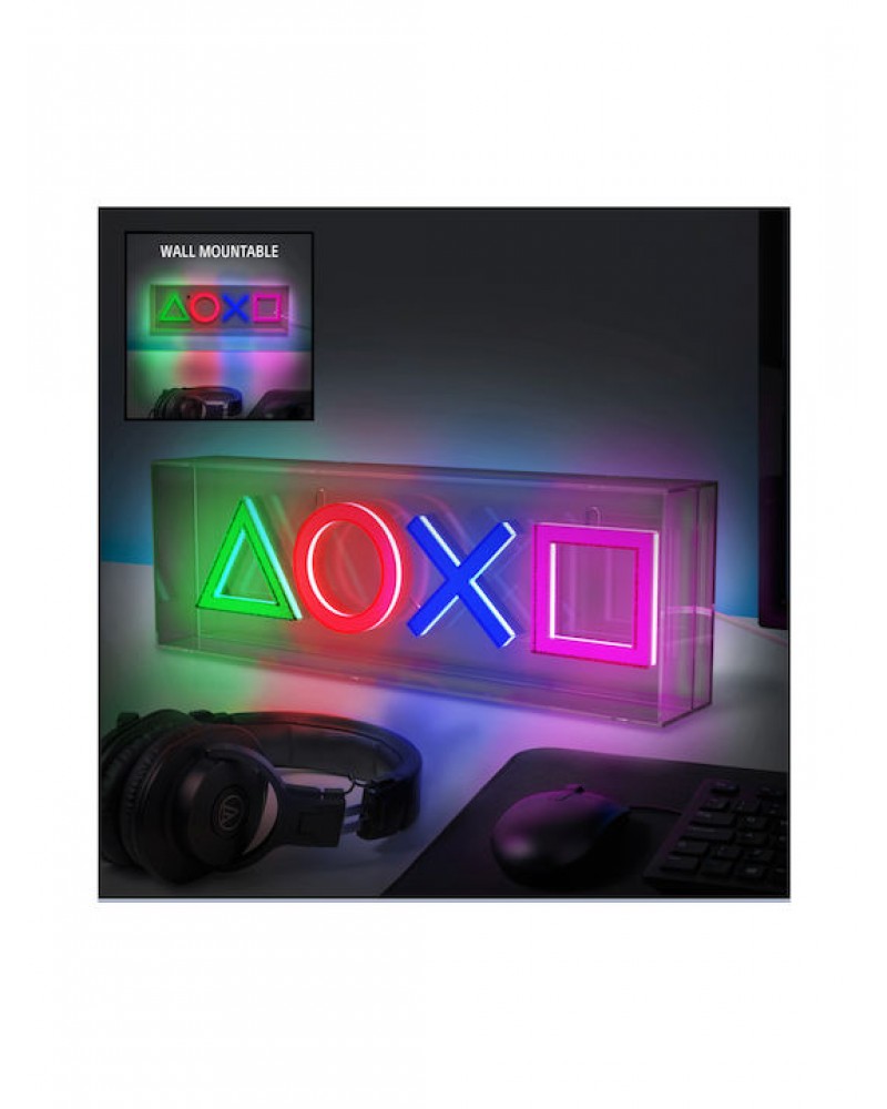 Paladone: Playstation - LED Neon Light (PP12716PS)