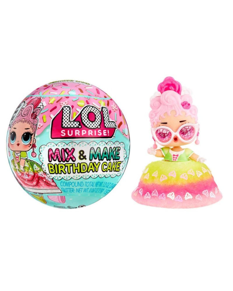 MGA L.O.L. Surprise: Mix  Make - Birthday Cake™ Doll (593140EUC)