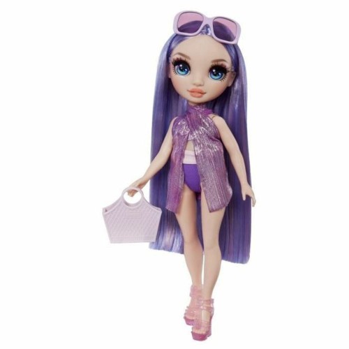 MGA Rainbow High: Swim  Style Fashion - Violet Willow (Purple) Doll (507314-EUC)