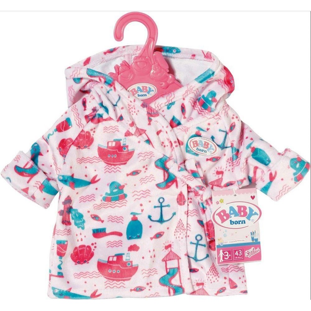 Zapf Creation: Baby Born - Bathrobe (43cm) (830642-116721)