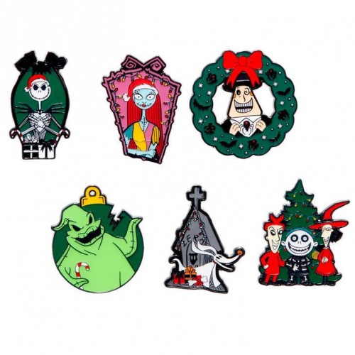 Funko Loungefly: Walt Disney - Nightmare Before Christmas Seasonal  Blind Box Enamel Pins