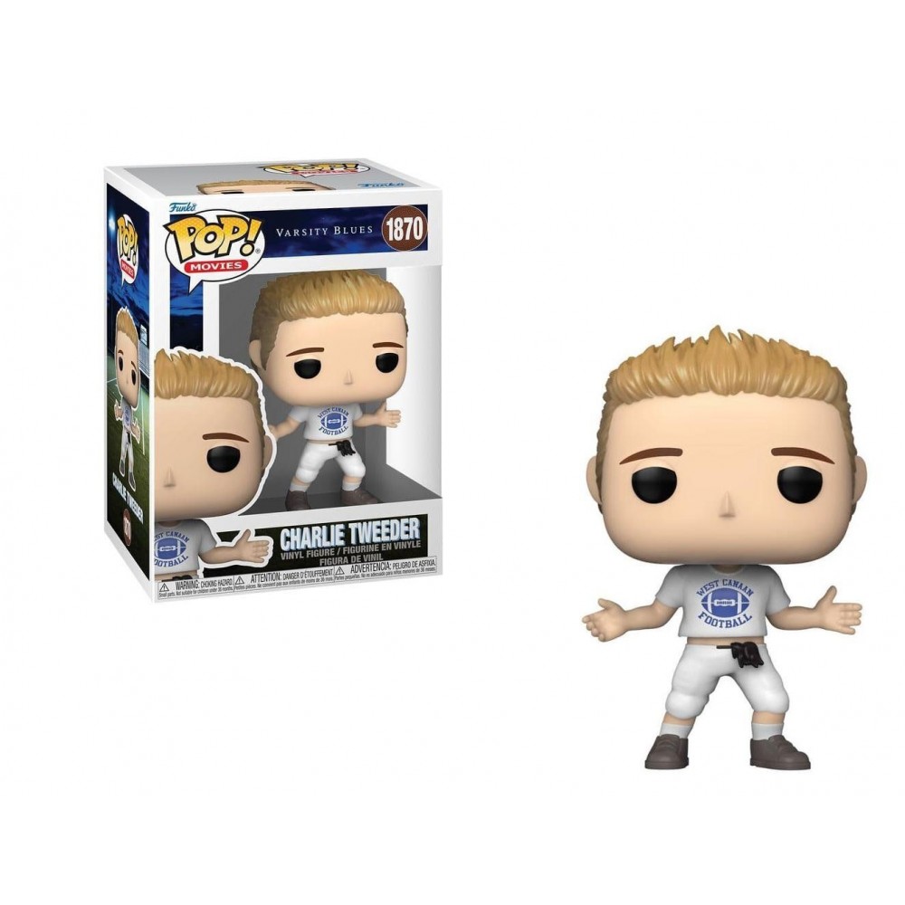 Funko Pop! Movies: Varsity Blues - Charlie Tweeder #1870 Vinyl Figure