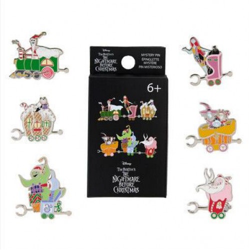 Loungefly Disney: The Nightmare Before Christmas - Christmas Town Train Mystery Box Pins (WDPN3638)