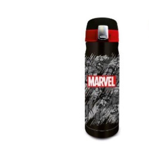 Stor: Marvel - Insulated Stainless Steel Traveling Bottle (410ml) (75413)