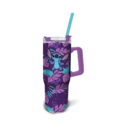 STOR DISNEY: STITCH - INSULATED STAINLESS STEEL XL RAMBLER MUG (940ML) (75893)