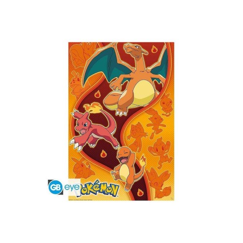 Abysse Nintendo: Pokemon - Fire Type Maxi Poster (91.5x61cm) (GBYDCO557)