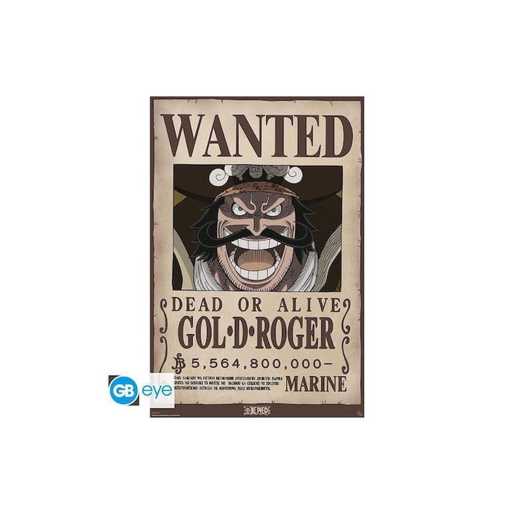 Abysse One Piece - Wanted Gol .D. Roger Maxi Poster (91.5x61cm) (GBYDCO595)