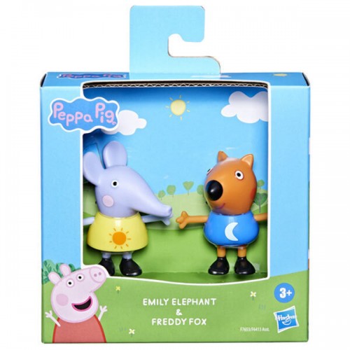 Hasbro Peppa Pig: Best Friends - Emily Elephant  Freddy Fox (F7653)