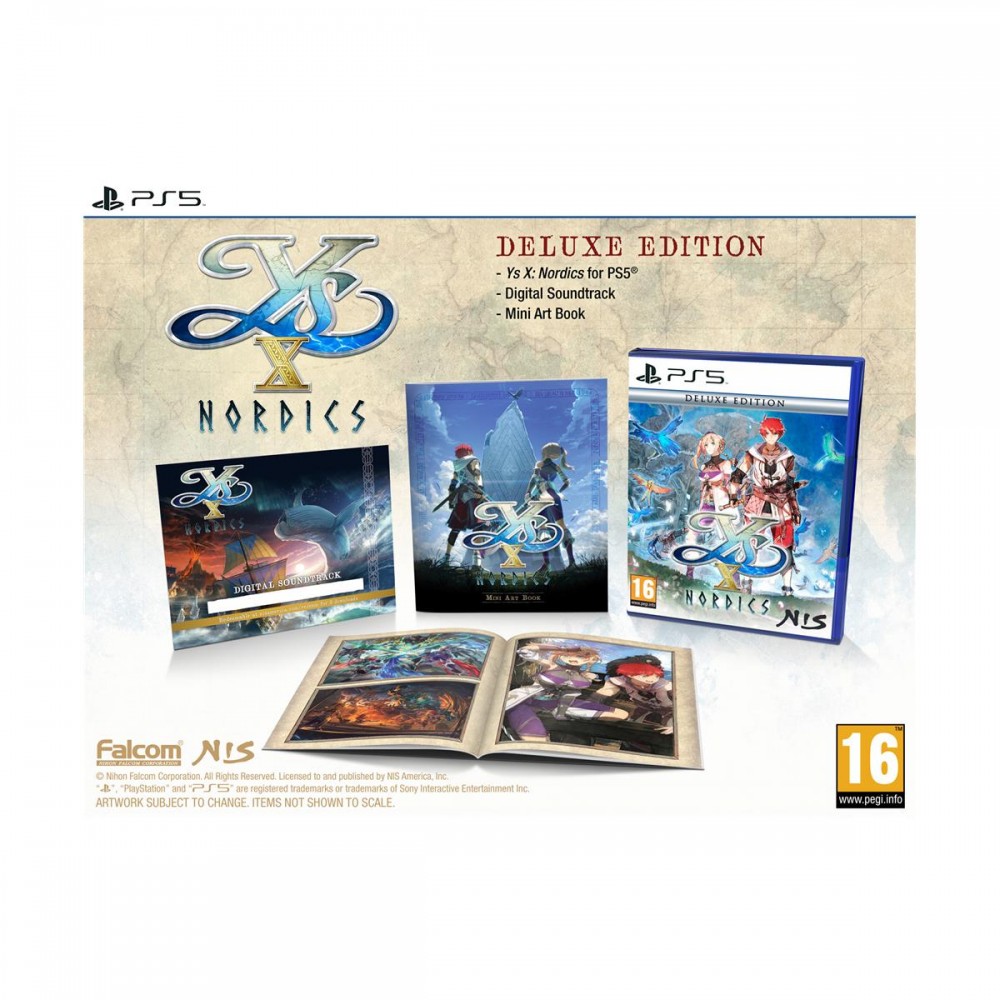 PS5 Ys X: Nordics - Deluxe Edition