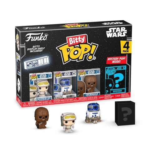 Funko Bitty Pop! 4-Pack: Star Wars - Luke Vinyl Figures