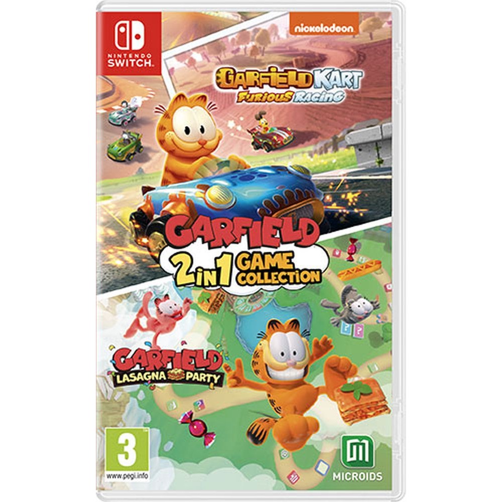 NSW Garfield Lasagna Party + Garfield Kart: Furious Racing