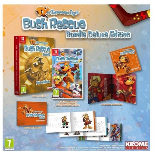 NSW Ty The Tasmanian Tiger HD: Bush Rescue HD Bundle - Deluxe Edition