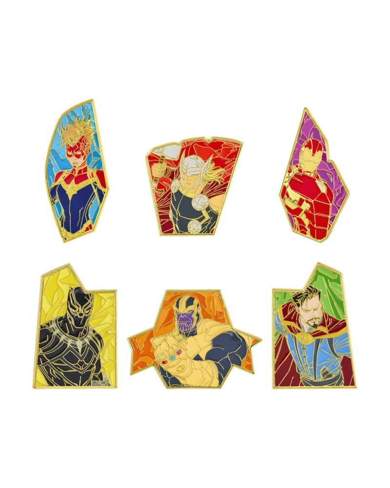Funko Loungefly Blind Box Enamel Pins: Marvel Infinity Stones Blind Pin Set (MVPN0193)